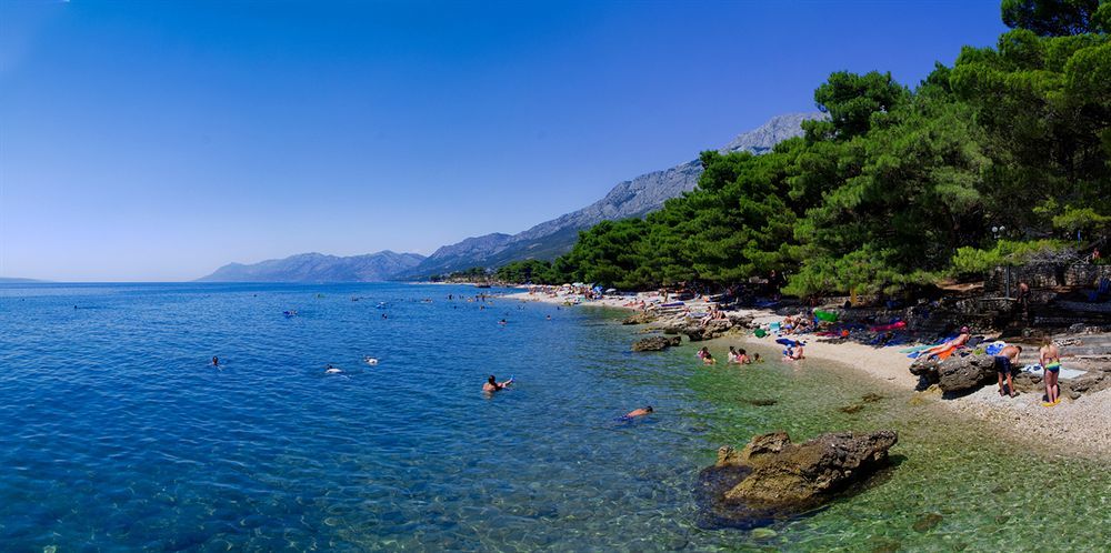 Mobile Homes Basko Polje Campground Baška Voda Eksteriør bilde